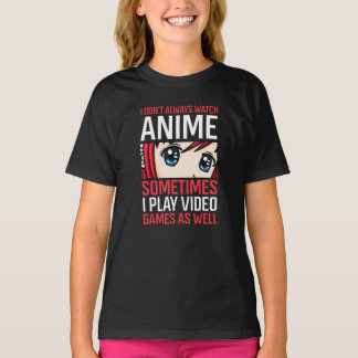Anime Waifu Girl Eyesビデオゲームゲーマーゲーム Tシャツ