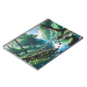 Anime Waldlandschafts Grafik ノートブック (左側)