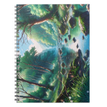 Anime Waldlandschafts Grafik