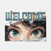 anime welcome door mat ドアマット (正面)