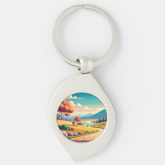 Anime world キーホルダー (正面)