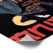 ANIMEOWおもしろいかわいい侍かわいい猫忍者の衣装 ポスター (角)