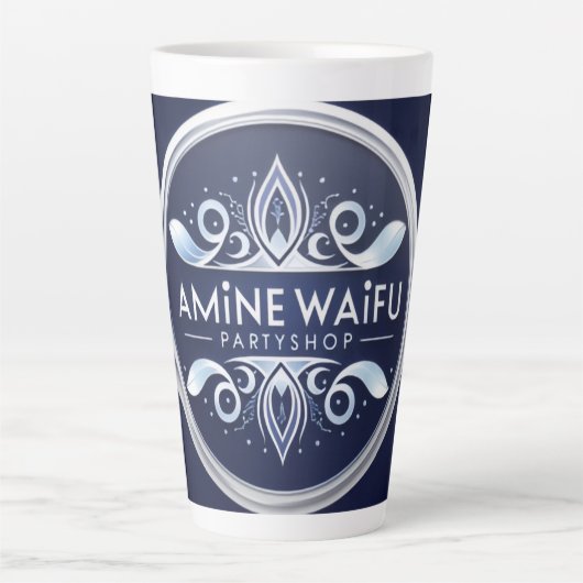 Animewaifupartyshop カフェラテマグ (正面)