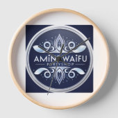 Animewaifupartyshop 壁時計 (正面)