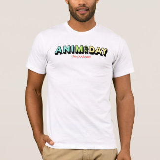AniMondayの男性Tシャツ Tシャツ
