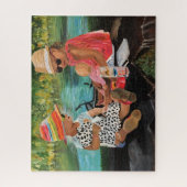 Anisa及びNejra ジグソーパズル (縦)