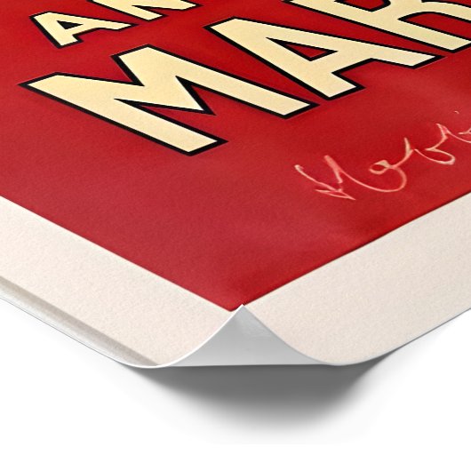 Anisette Marie Brizard French Alcohol Kitchen ポスター (角)