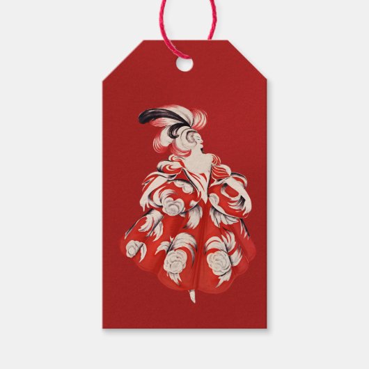 Anisette Red Gift Tags ギフトタグ (正面)