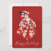 Anisette Red Holiday Flat Card シーズンカード (正面)