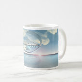 Anishinabekの朝のマグ コーヒーマグカップ (正面右)