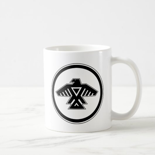 Anishinabekの雷鳥のマグ コーヒーマグカップ (右)