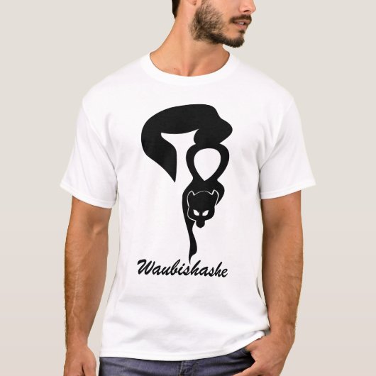 Anishinabek Dodem WaubishasheのTシャツ Tシャツ (正面)