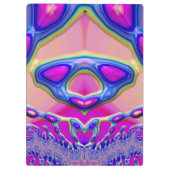 ANISSA ～奇怪な3D!～ピンクブルーグリーンオリジナル クリップボード (裏面)