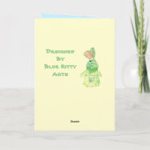 Anita Bunny「おもしろい」カード縦すべてのサイズ カード (裏面)