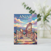 Anjar Lebanon ポストカード (スタンド正面)