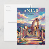 Anjar Lebanon ポストカード (正面/裏面)