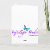 AnjiZignの挨拶 カード (裏面)