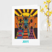 AnjiZignの挨拶 カード (黄色い花)