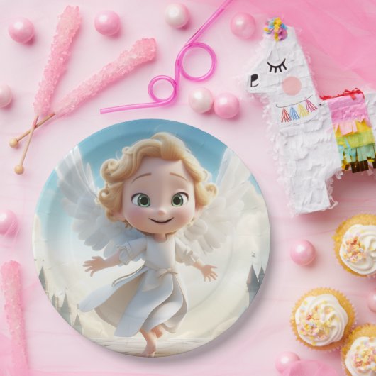 Anjo Feliz ペーパープレート (パーティー)