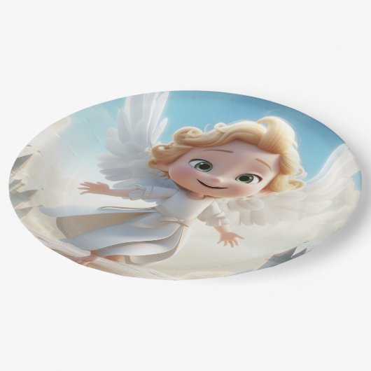 Anjo Feliz ペーパープレート (アングル)
