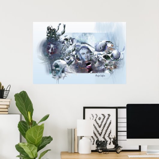 Anjo Lafinによる記憶 ポスター (ホームオフィス)