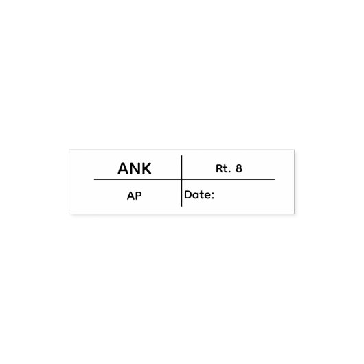ANKスタンプ セルフインキングスタンプ (デザイン)