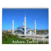 Ankara-Turkey Calendar カレンダー (カバー)