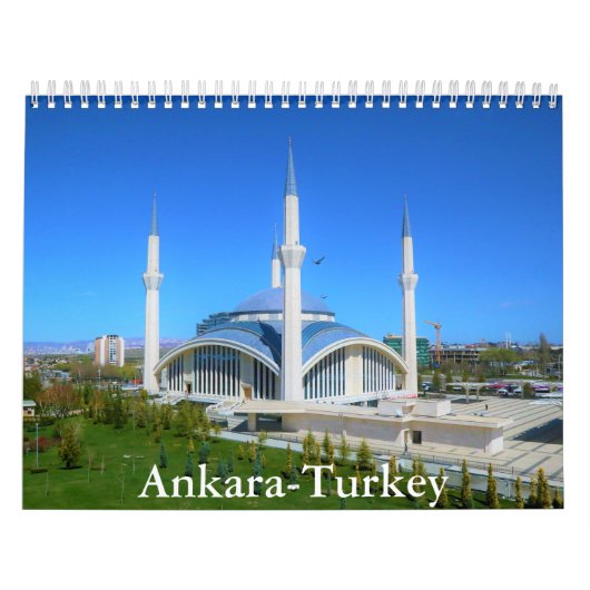 Ankara-Turkey Calendar カレンダー (カバー)