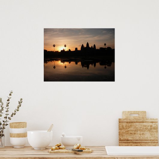 ankgor wat reflect ポスター (キッチン)