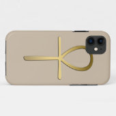 Ankhの十字のエジプトの記号 Case-Mate iPhoneケース (裏面(横))