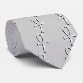 Ankhの銀 ネクタイ (ロール)