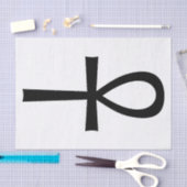 Ankhエジプトのライフシンボル 薄葉紙 (クラフト)