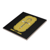 Ankhシンボルセラミックタイル タイル (側面)