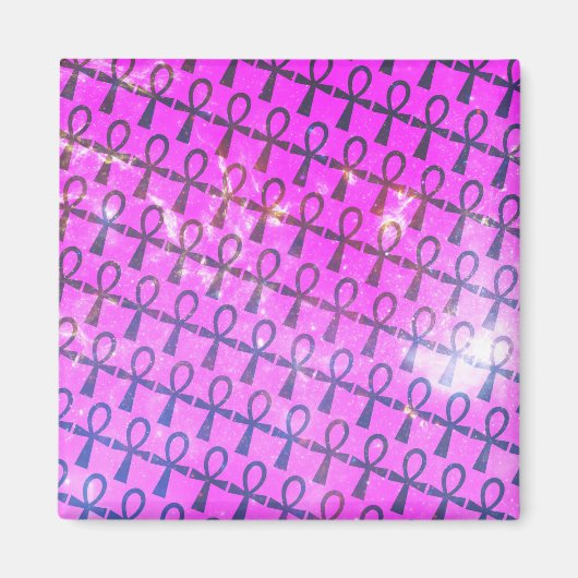 Ankhパターン マグネット (正面)