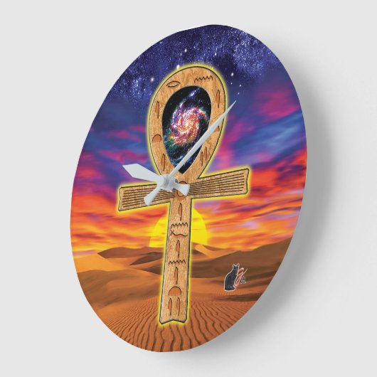 Ankh大時計 ラージ壁時計 (傾斜)