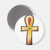 Ankh – 古代エジプトの人生のシンボル マグネット (正面/裏面)