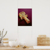 ankh 2の型枠の鏡ケース ポスター (キッチン)