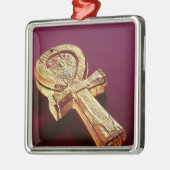 ankh 2の形の鏡の箱 メタルオーナメント (左)