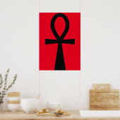 Ankh – Anch – The symbol of life and eternity ポスター (キッチン)