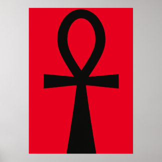 Ankh – Anch – The symbol of life and eternity ポスター