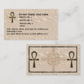 Ankh Intoductionカード 名刺 (正面/裏面)