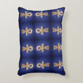 Ankh Symbol Bedeutung – Schlüssel des Lebens アクセントクッション (正面(垂直))