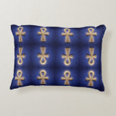 Ankh Symbol Bedeutung – Schlüssel des Lebens アクセントクッション (裏面)