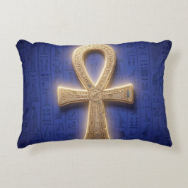 Ankh Symbol Bedeutung – Schlüssel des Lebens アクセントクッション