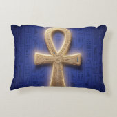 Ankh Symbol Bedeutung – Schlüssel des Lebens アクセントクッション (裏面)