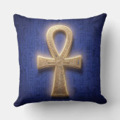Ankh Symbol Bedeutung – Schlüssel des Lebens クッション (裏面)