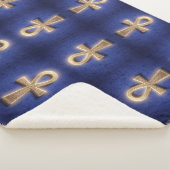 Ankh Symbol Bedeutung – Schlüssel des Lebens シェルパブランケット (3/4)