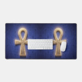 Ankh Symbol Bedeutung – Schlüssel des Lebens デスクマット (キーボード&マウス)