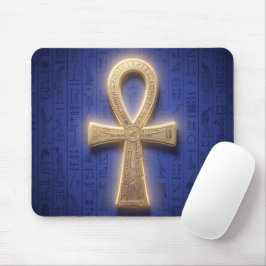 Ankh Symbol Bedeutung – Schlüssel des Lebens マウスパッド