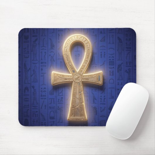 Ankh Symbol Bedeutung – Schlüssel des Lebens マウスパッド (マウス)